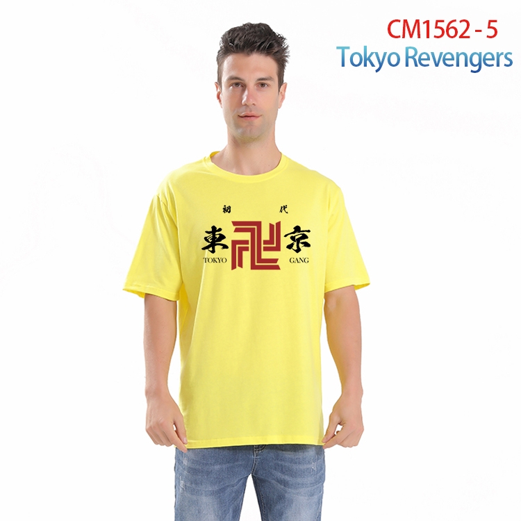 Tokyo Ghoul Printed short-sleeved cotton T-shirt from S to 4XL  CM-1562-5