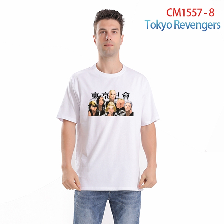 Tokyo Ghoul Printed short-sleeved cotton T-shirt from S to 4XL  CM-1557-8
