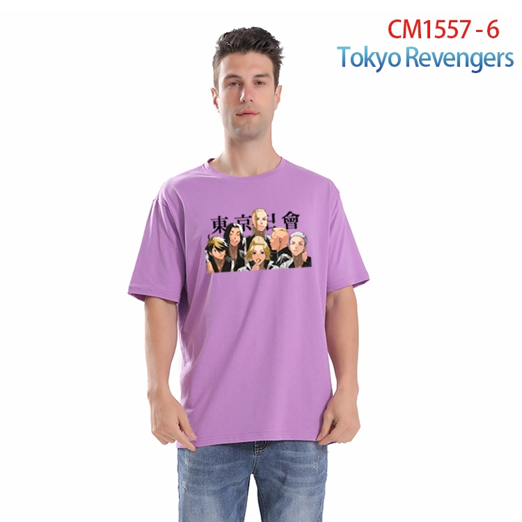 Tokyo Ghoul Printed short-sleeved cotton T-shirt from S to 4XL  CM-1557-6