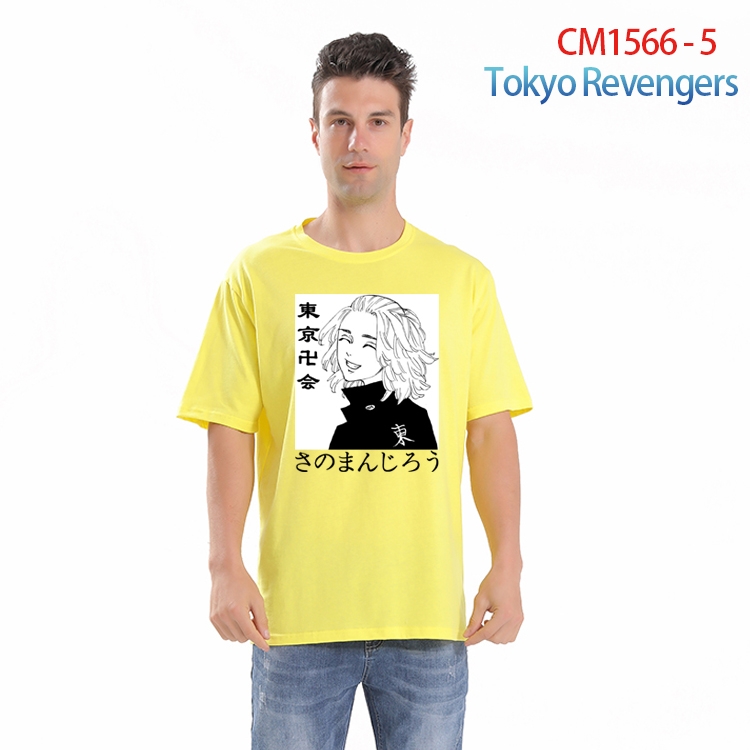 Tokyo Ghoul Printed short-sleeved cotton T-shirt from S to 4XL  CM-1566-5