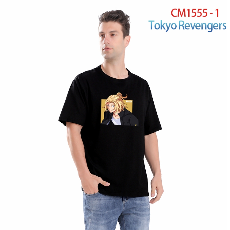 Tokyo Ghoul Printed short-sleeved cotton T-shirt from S to 4XL  CM-1555-1