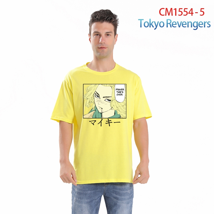 Tokyo Ghoul Printed short-sleeved cotton T-shirt from S to 4XL   CM-1554-5