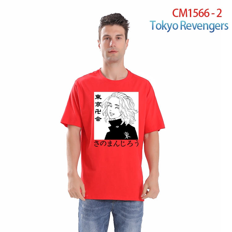 Tokyo Ghoul Printed short-sleeved cotton T-shirt from S to 4XL CM-1566-2