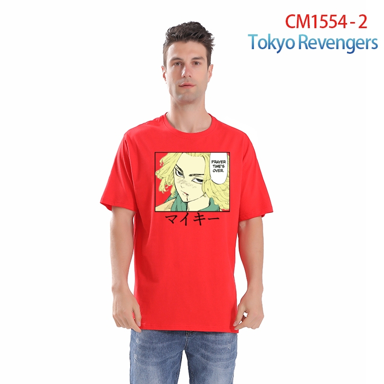 Tokyo Ghoul Printed short-sleeved cotton T-shirt from S to 4XL  CM-1554-2