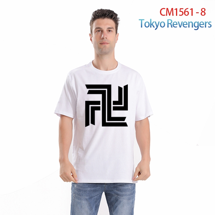 Tokyo Ghoul Printed short-sleeved cotton T-shirt from S to 4XL  CM-1561-8