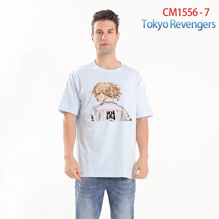 Tokyo Ghoul Printed short-sleeved cotton T-shirt from S to 4XL   CM-1556-7