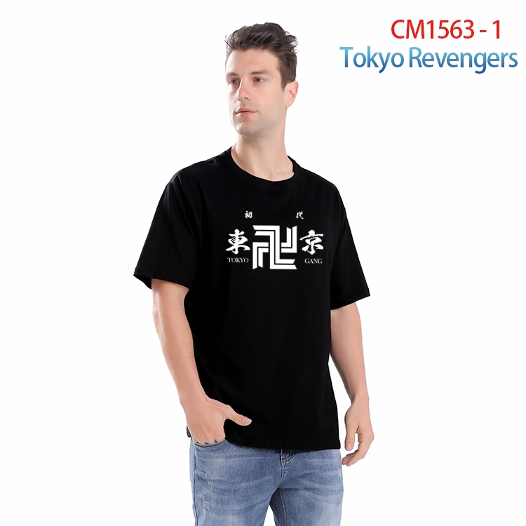 Tokyo Ghoul Printed short-sleeved cotton T-shirt from S to 4XL   CM-1563-1