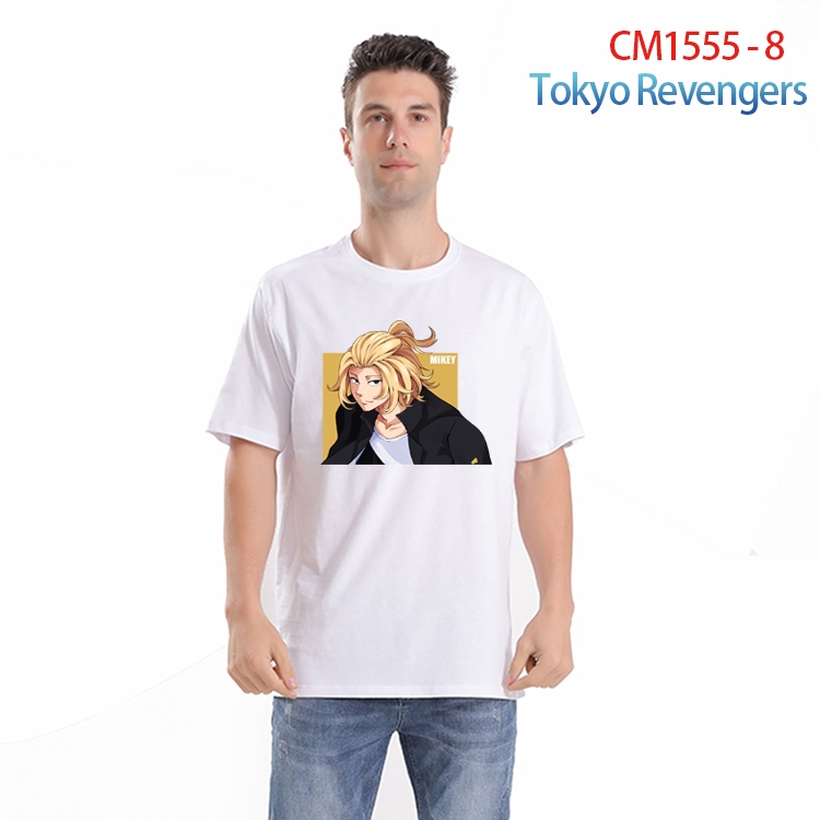 Tokyo Ghoul Printed short-sleeved cotton T-shirt from S to 4XL  CM-1555-8
