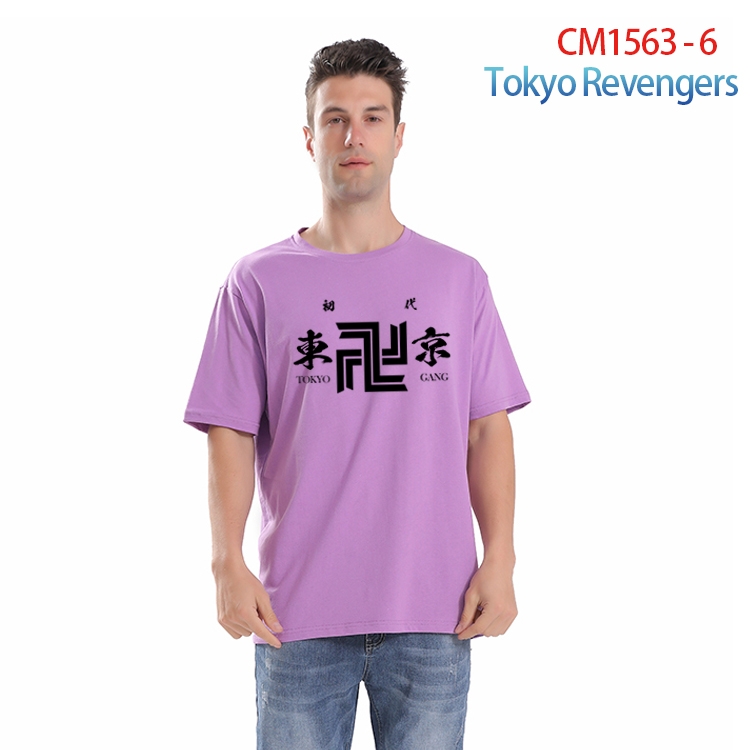 Tokyo Ghoul Printed short-sleeved cotton T-shirt from S to 4XL  CM-1563-6