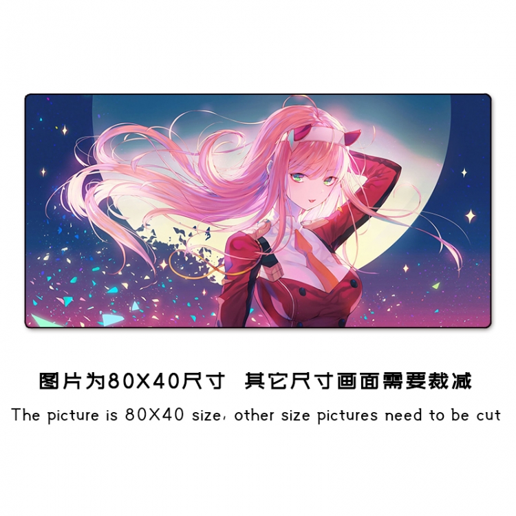 DARLING in the FRANX  Anime peripheral mouse pad size 25X30cm