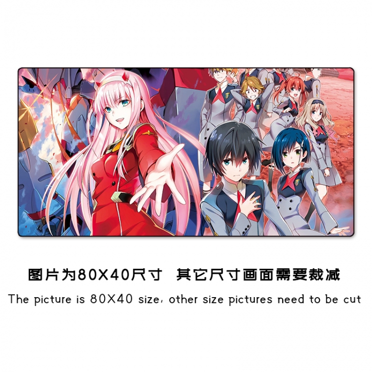 DARLING in the FRANX  Anime peripheral mouse pad size 25X30cm