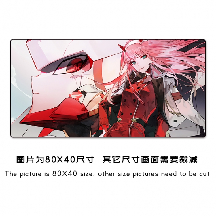 DARLING in the FRANX  Anime peripheral mouse pad size 25X30cm