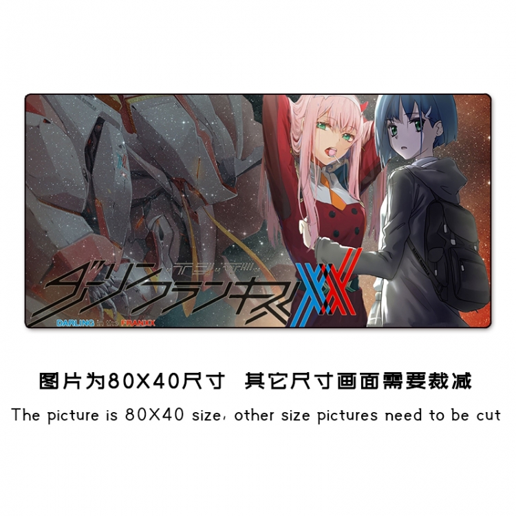 DARLING in the FRANX  Anime peripheral mouse pad size 25X30cm