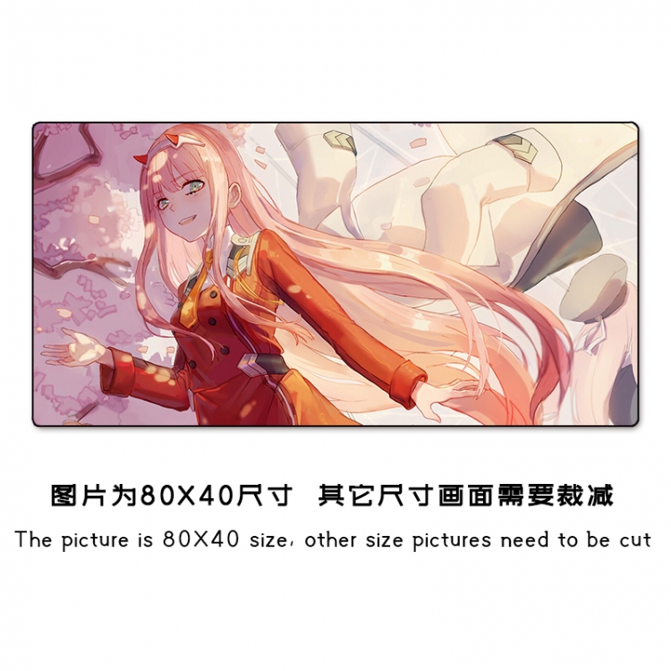 DARLING in the FRANX  Anime peripheral mouse pad size 25X30cm