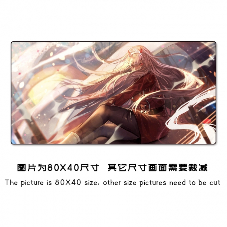 DARLING in the FRANX  Anime peripheral mouse pad size 25X30cm