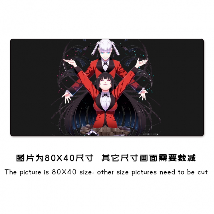 Kakegurui Anime peripheral mouse pad size 25X30cm