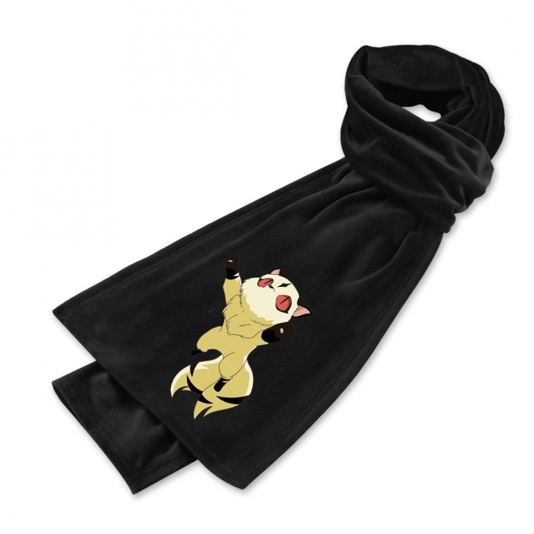 scarf Inuyasha Anime mink fleece scarf