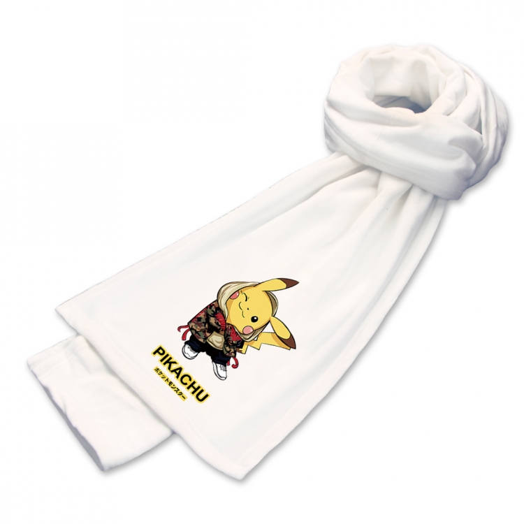 Pokemon Anime mink fleece scarf