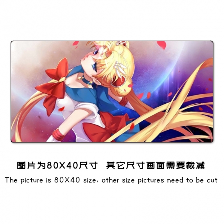  sailormoon Anime peripheral mouse pad size 25X30cm