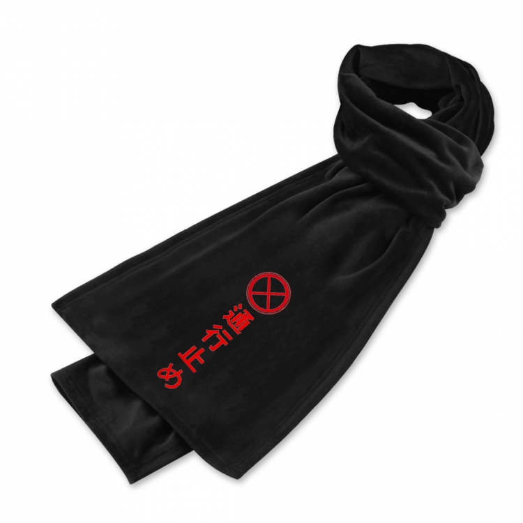 Working cell Anime mink fleece scarf