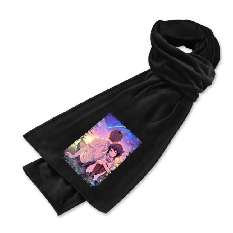 Your Name Anime mink fleece scarf