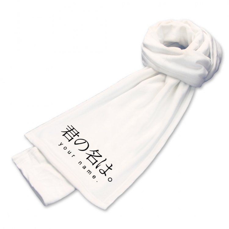 Your Name Anime mink fleece scarf