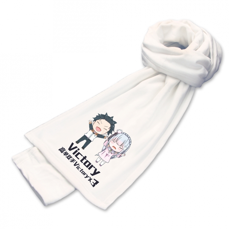 Re:Zero kara Hajimeru Isekai Seikatsu  Anime mink fleece scarf 