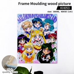 sailormoon Anime wooden frame ...