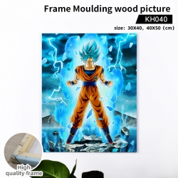 DRAGON BALL Anime wooden frame...