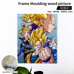 DRAGON BALL Anime wooden frame...