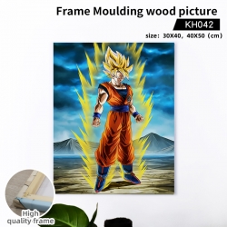 DRAGON BALL Anime wooden frame...