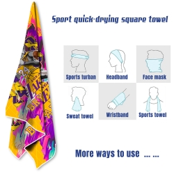 KObe sports towel sweat-absorb...