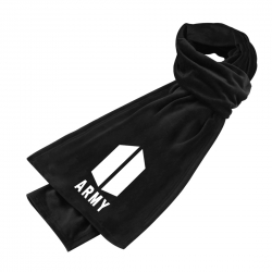 BTS Anime mink fleece scarf