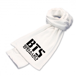 BTS Anime mink fleece scarf