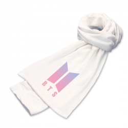 BTS Anime mink fleece scarf
