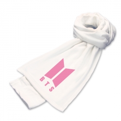 BTS Anime mink fleece scarf