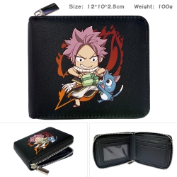 Fairy tail Anime zipper black ...