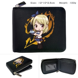 Fairy tail Anime zipper black ...