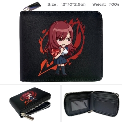 Fairy tail Anime zipper black ...