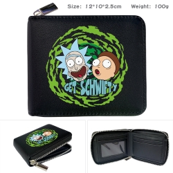 Rick and Morty Anime zipper bl...