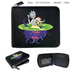 Rick and Morty Anime zipper bl...