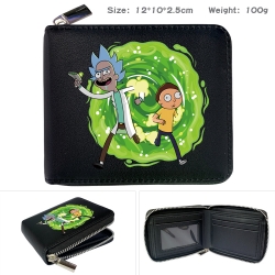 Rick and Morty Anime zipper bl...