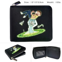 Rick and Morty Anime zipper bl...