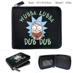 Rick and Morty Anime zipper bl...