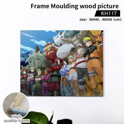 Naruto  Anime wooden frame pai...