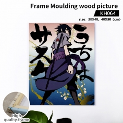 Naruto  Anime wooden frame pai...