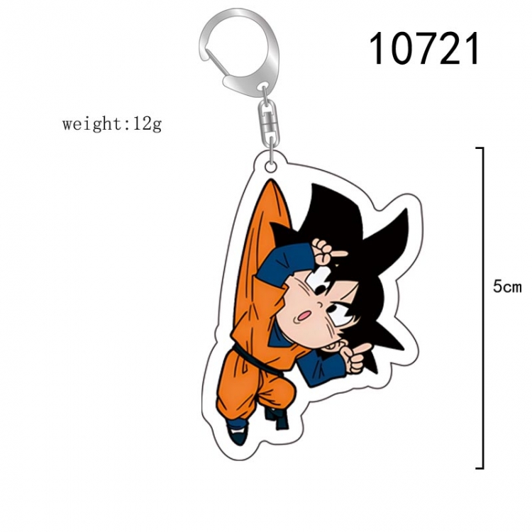 DRAGON BALL Anime acrylic Key Chain  price for 5 pcs 10721