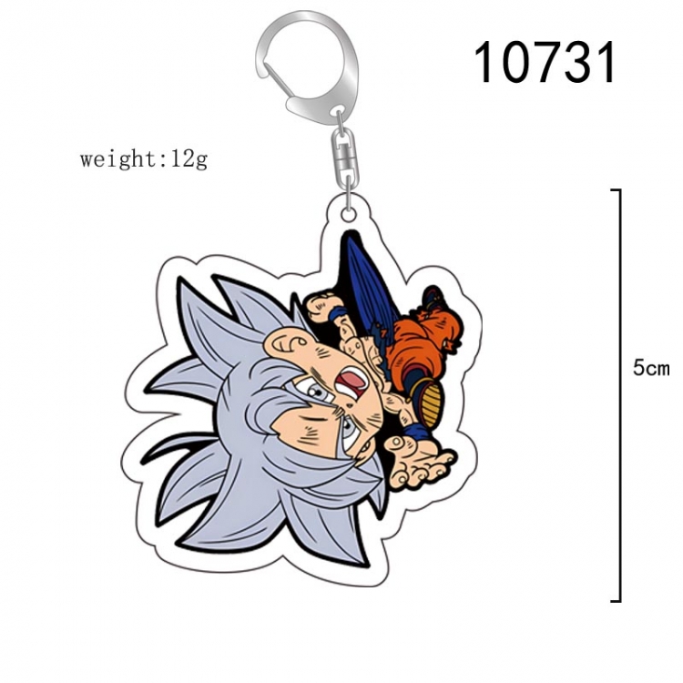 DRAGON BALL Anime acrylic Key Chain  price for 5 pcs 10731