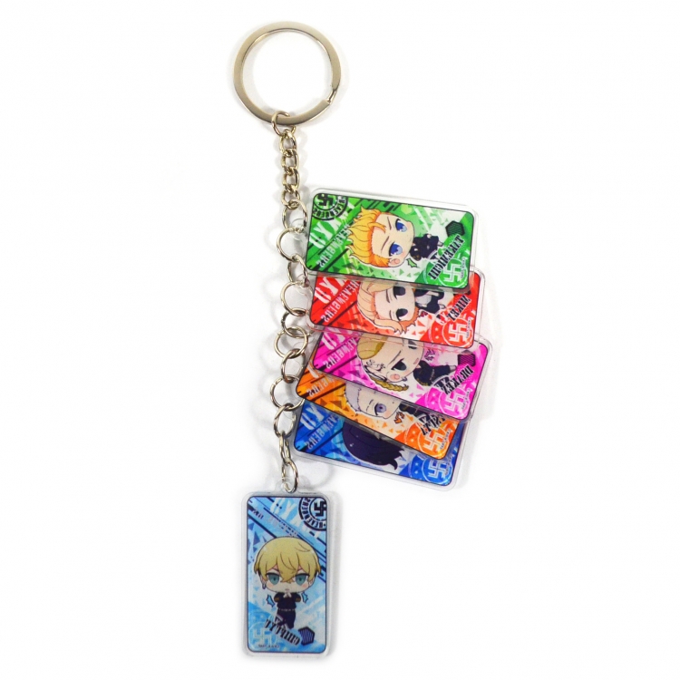 Tokyo Revengers Anime Peripheral Acrylic Keychain Keyring Pendant price for 5 pcs