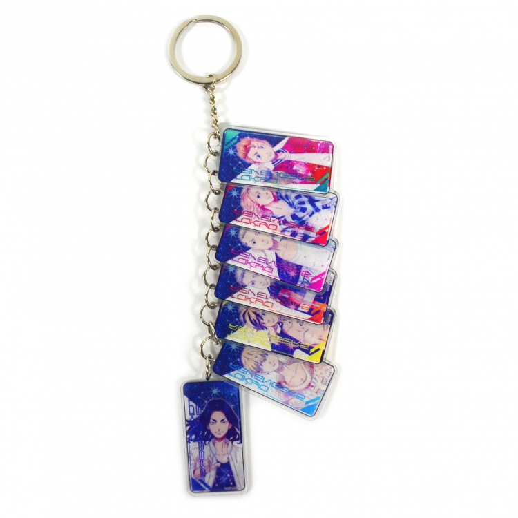 Tokyo Revengers Anime Peripheral Acrylic Keychain Keyring Pendant price for 5 pcs